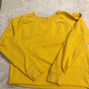 GAP Mustard Long Sleeve with Embroidered Love